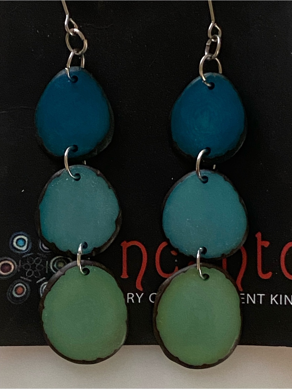 Taqua Nut Earrings